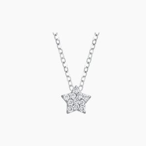 Moon Night Diamond Necklace