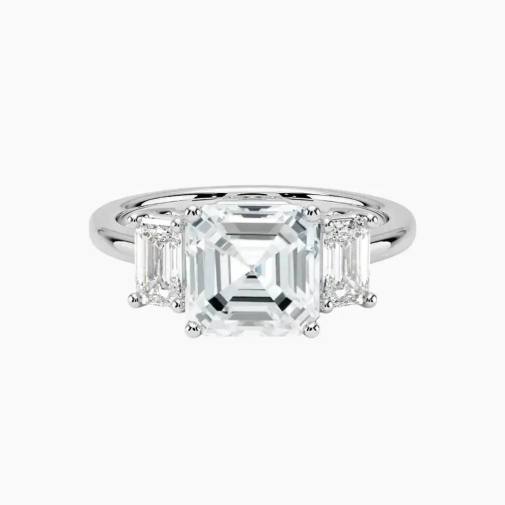 Aurelia Three Stone Asscher