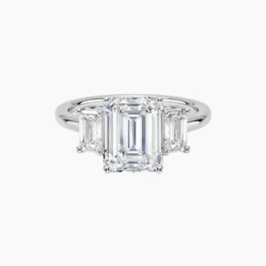 Aurelia Three Stone Emerald