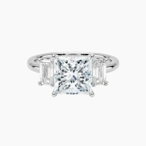 Aurelia Three Stone Princess