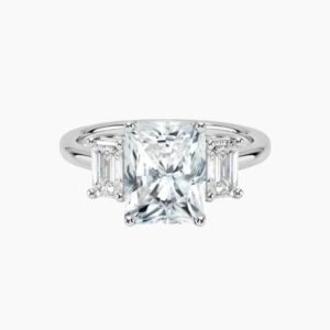 Aurelia Three Stone Radiant