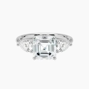 Calliope Three Stone Asscher