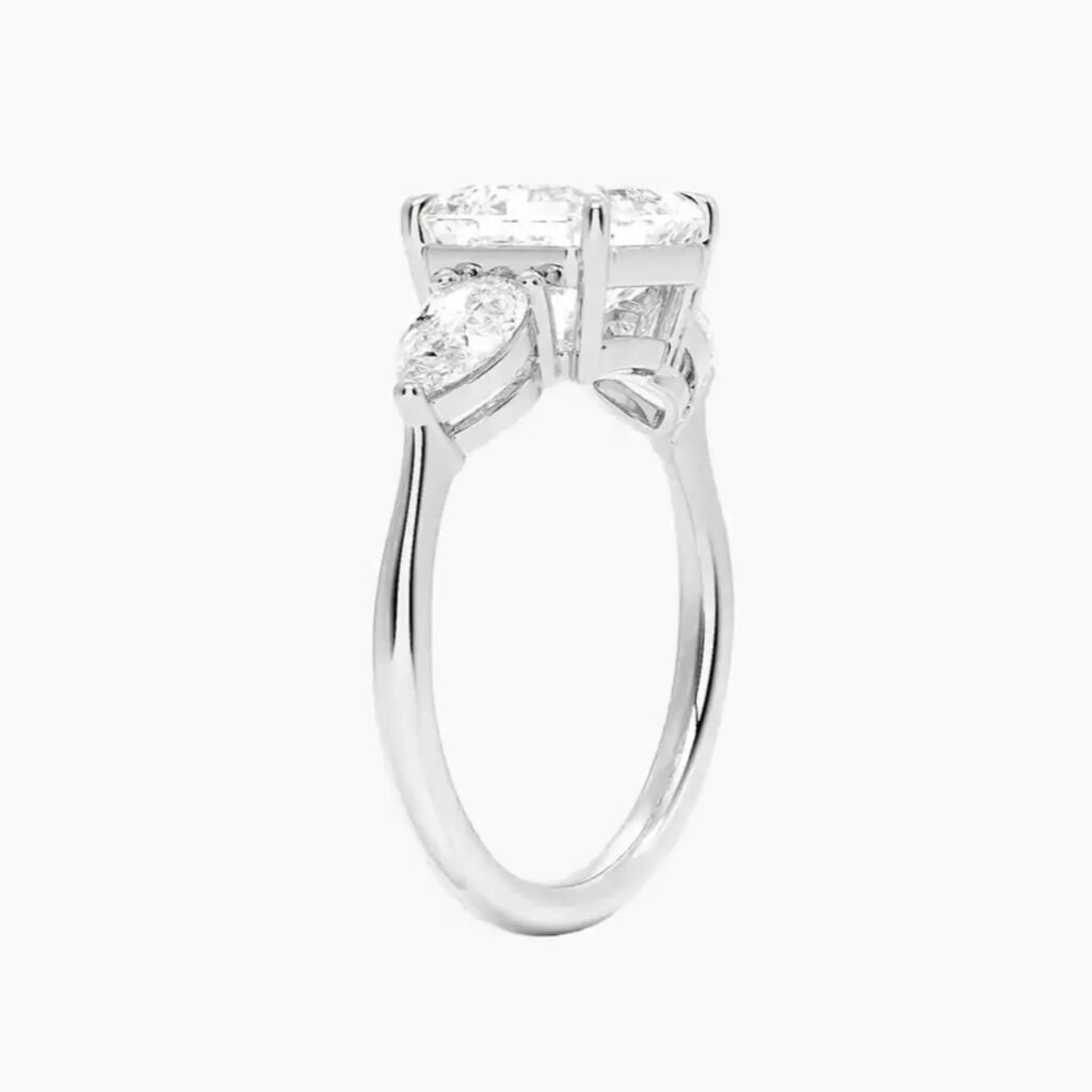 Calliope Three Stone Asscher