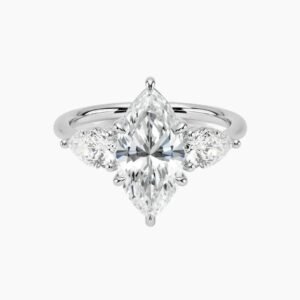 Calliope Three Stone Marquise