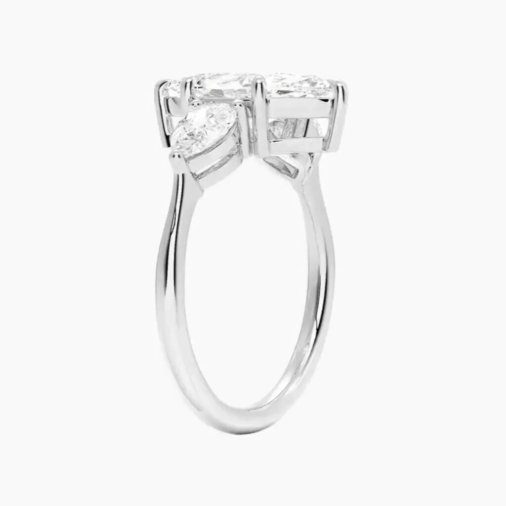 Calliope Three Stone Marquise