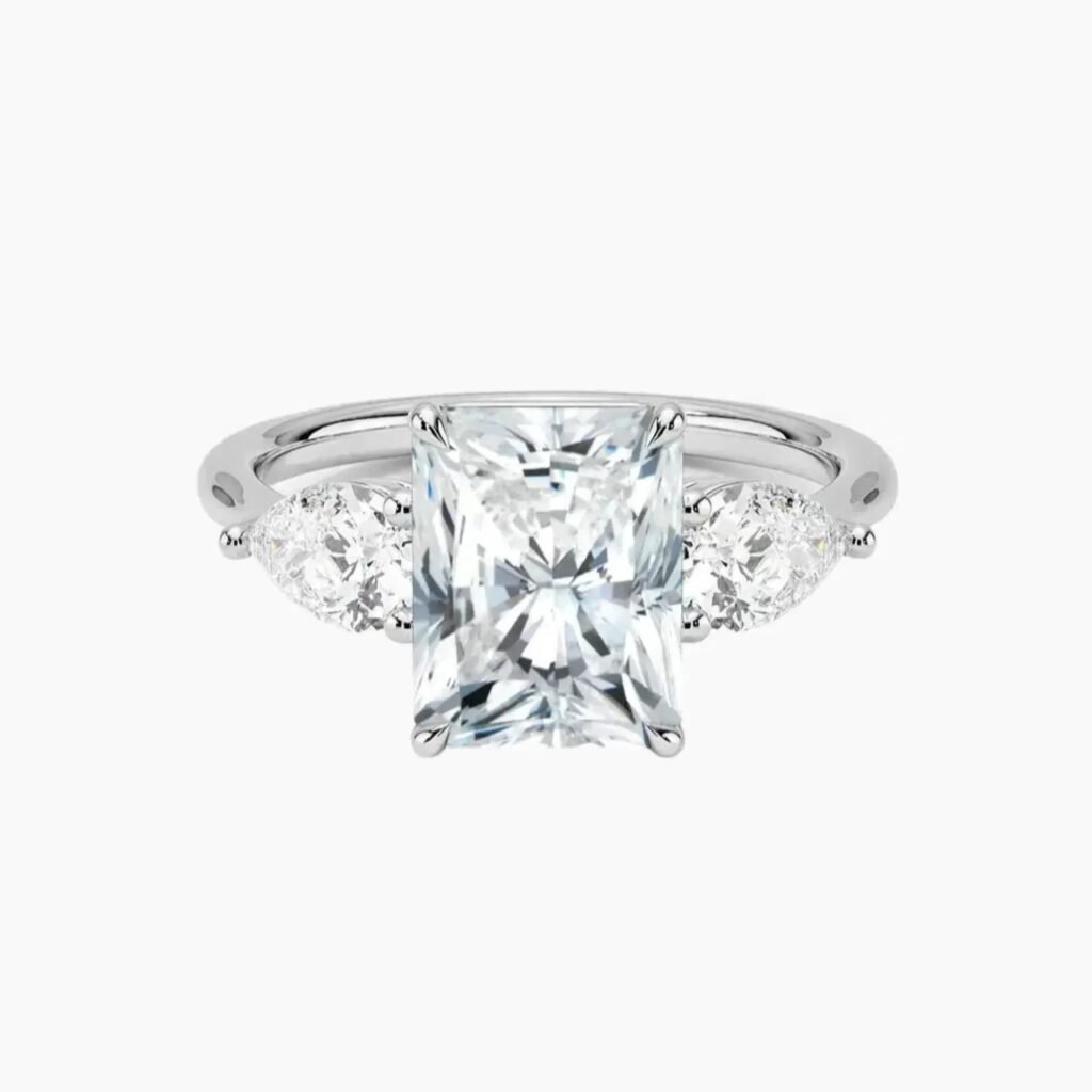 Calliope Three Stone Radiant