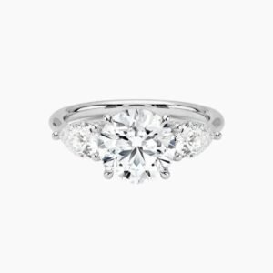 Calliope Three Stone Round