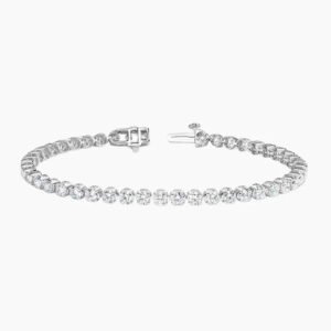 Vibrant Diamond Tennis Bracelet 18K Gold