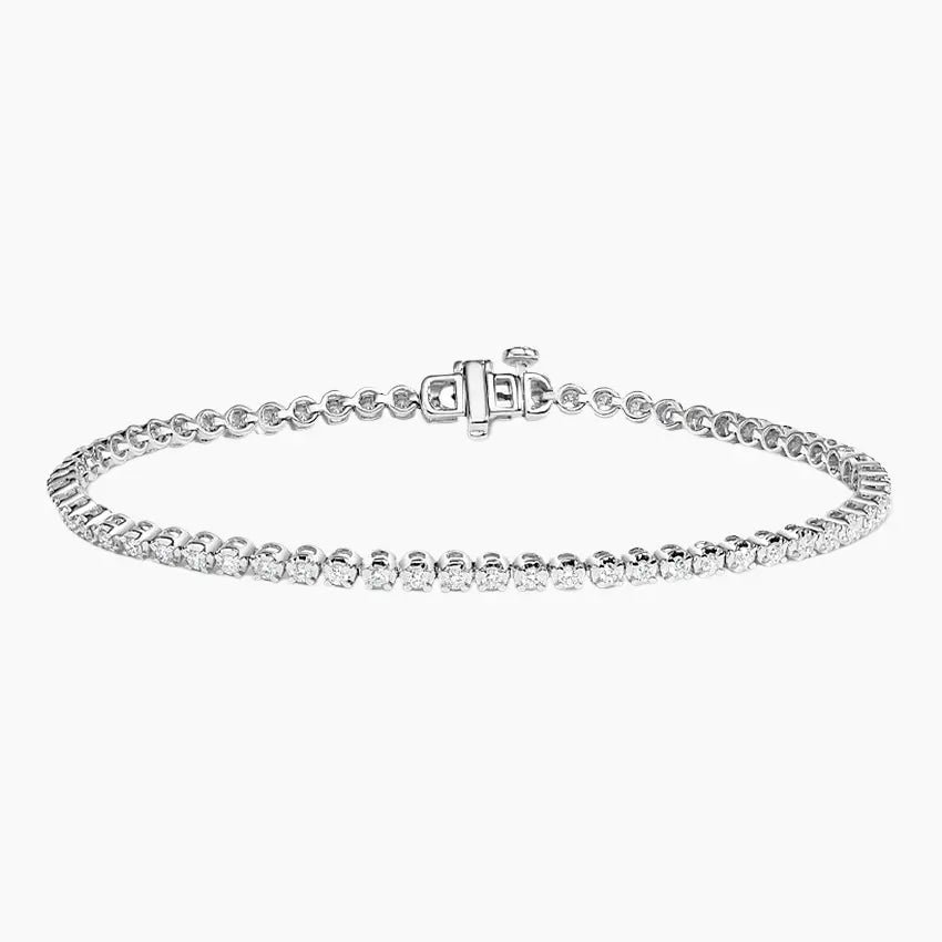 Vibrant Diamond Tennis Bracelet 18K Gold