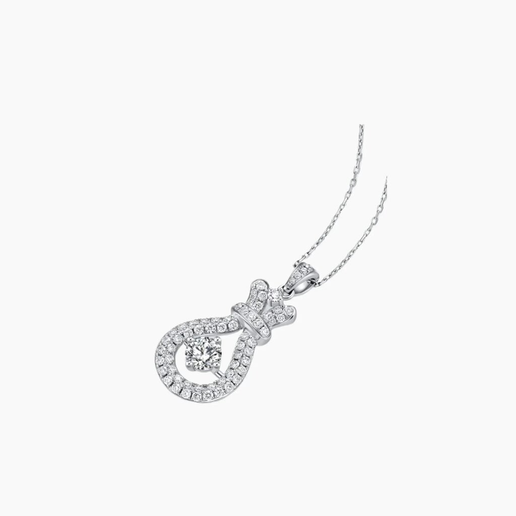 Lucky Bag Diamond Necklace