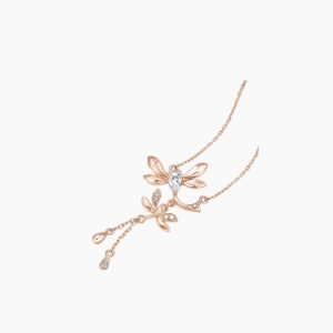 Dragonfly Diamond Necklace