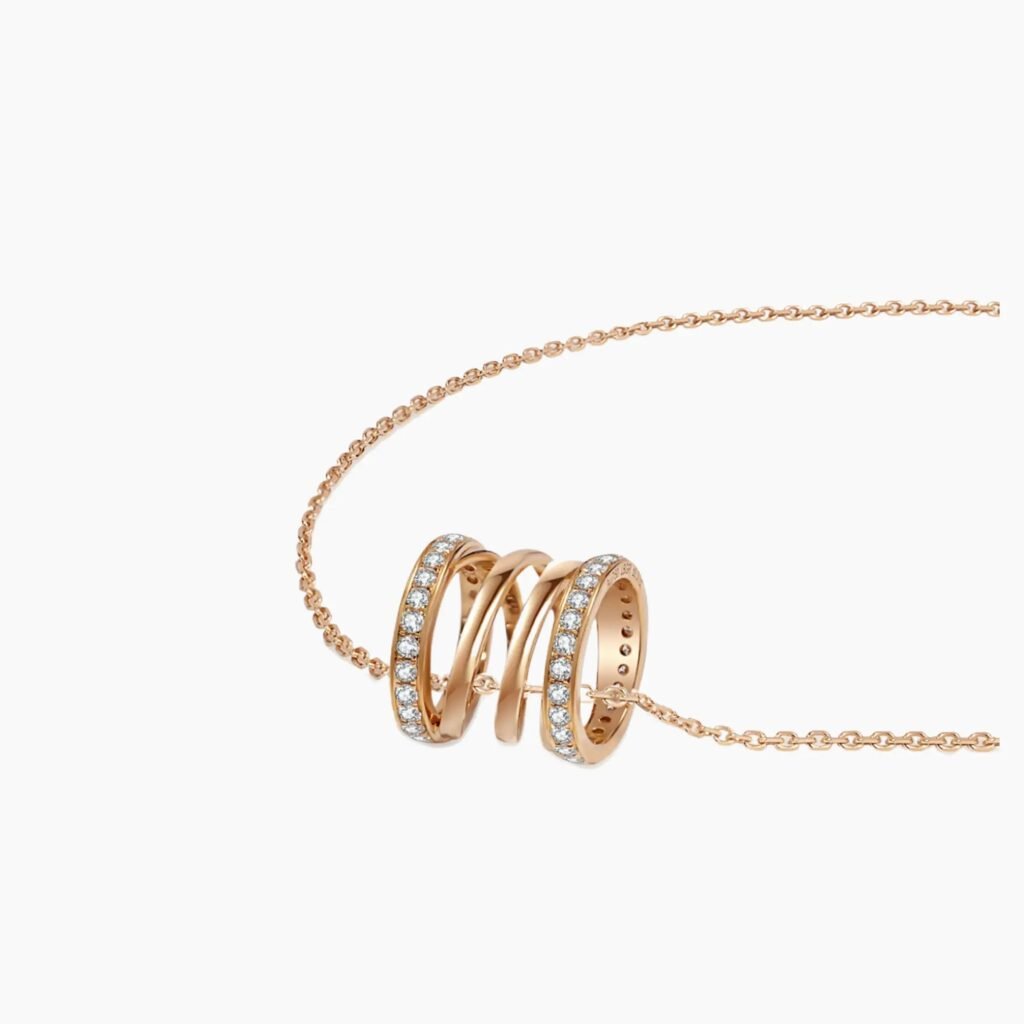 Coil Diamond Necklace