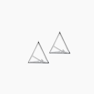 Trinity Diamond Stud Earrings