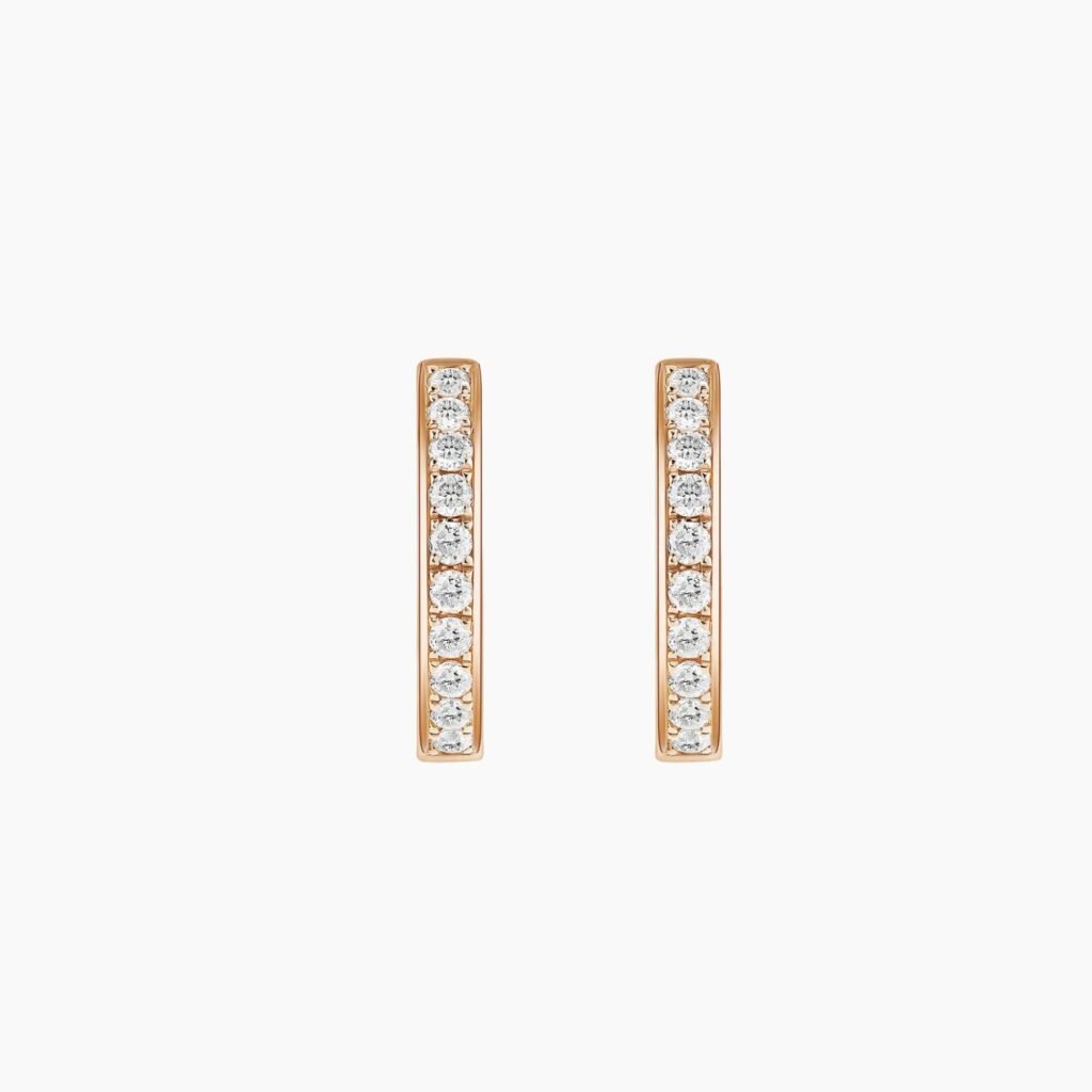 Eternal Radiance Diamond Hoop Earrings