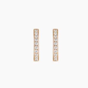 Eternal Radiance Diamond Hoop Earrings