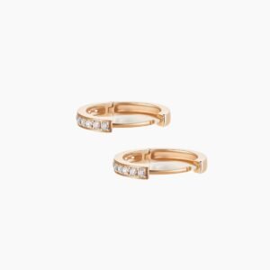 Eternal Radiance Diamond Hoop Earrings