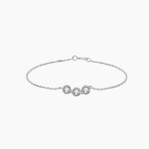 Bubbly Trio Diamond Bracelet