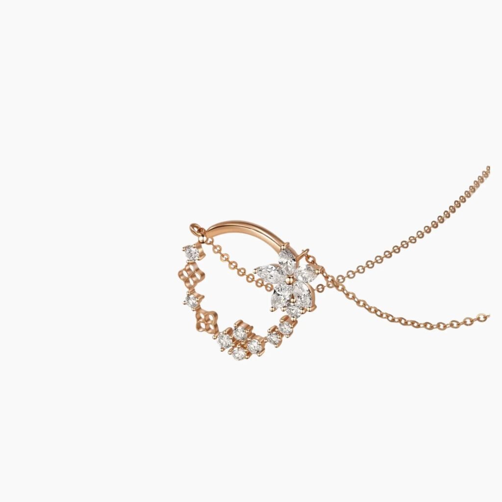 Secret Garden Diamond Necklace