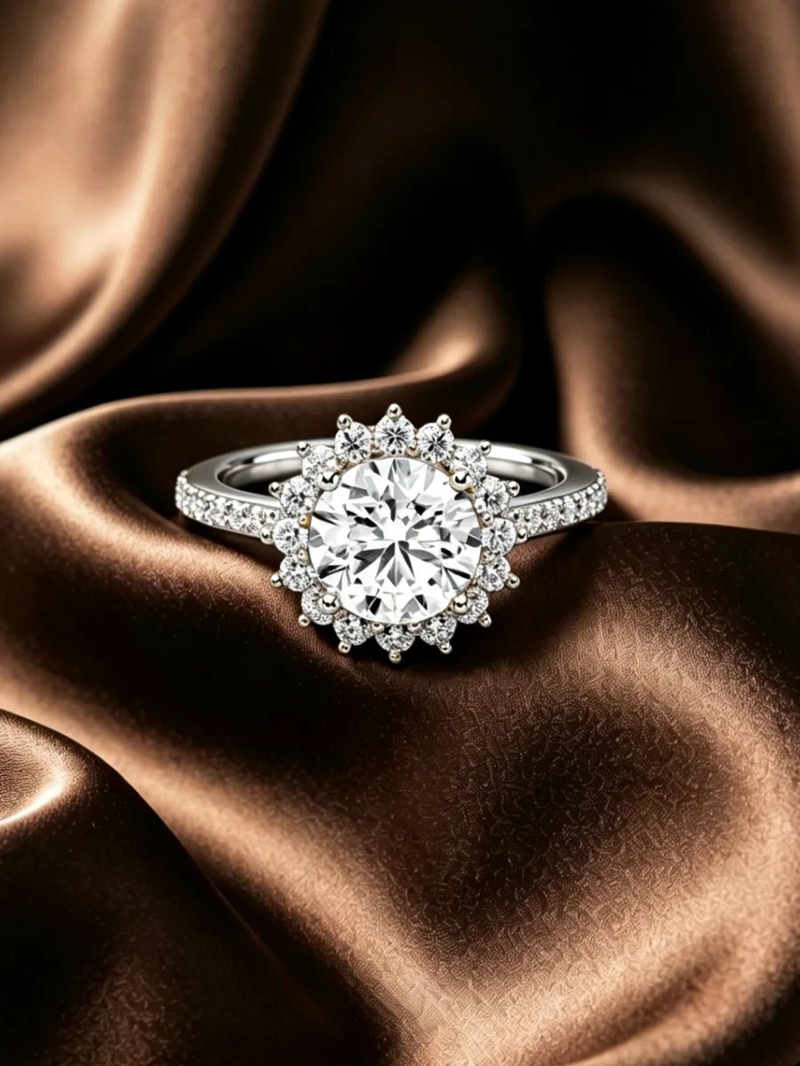 Designer engagement ring