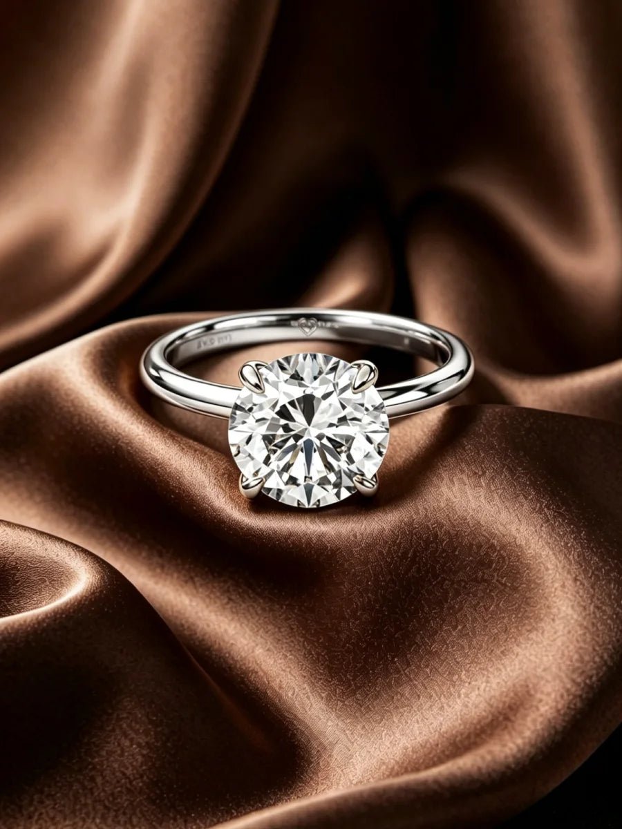 Solitaire engagement ring